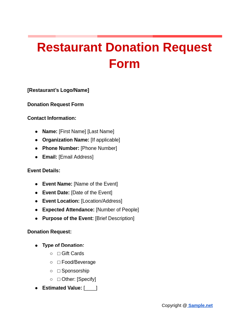 Restaurant Donation Request Form Google Docs 10 29 2024 03 17 PM