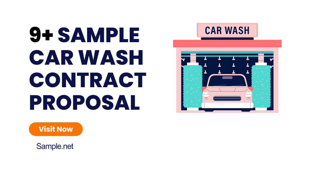 sample car wash contract proposal