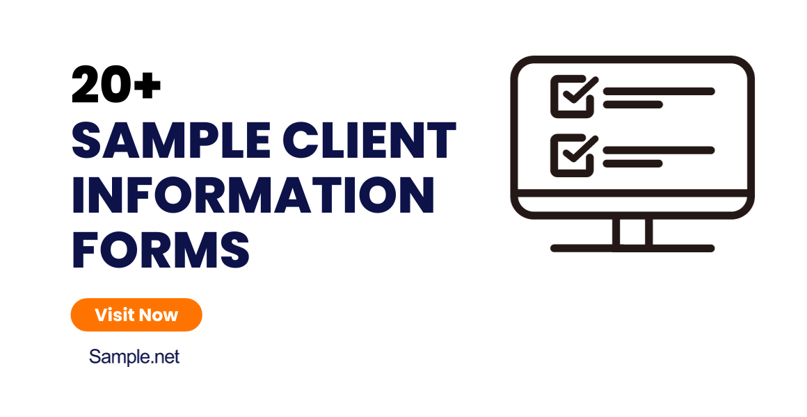 sample client information forms