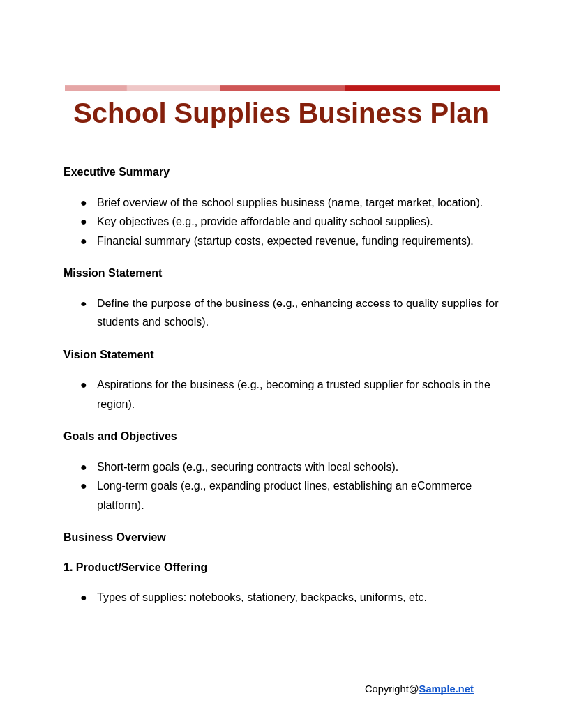 School Supplies Business Plan Google Docs 11 14 2024 10 53 AM