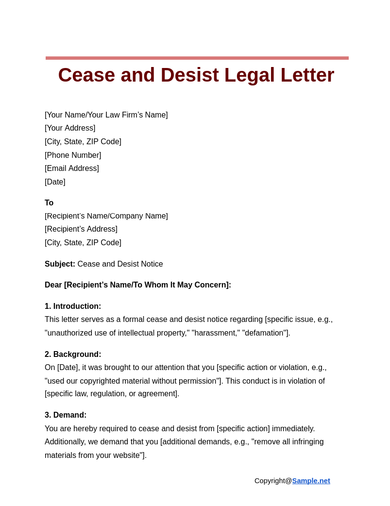 Cease and Desist Legal Letter Google Docs 12 06 2024 03 15 PM