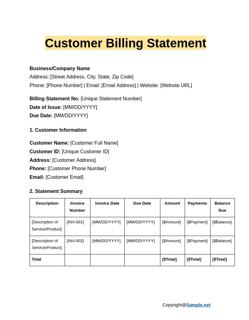 Customer Billing Statement Google Docs 12 19 2024 04 25 PM