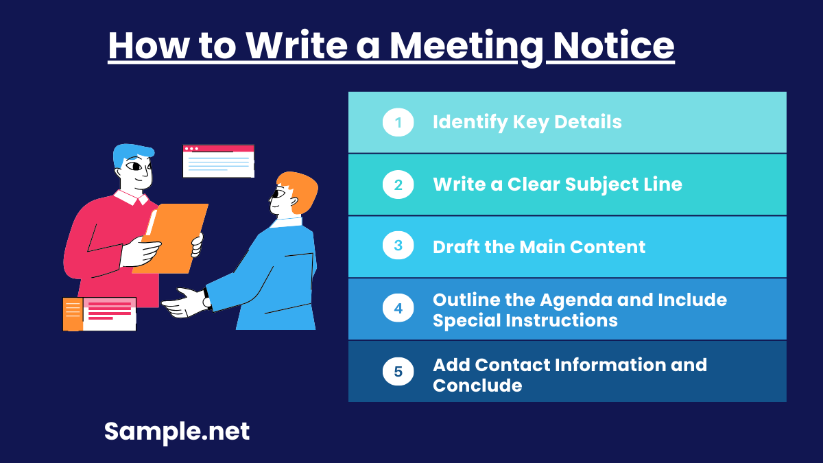 How to Write a Meeting Notice