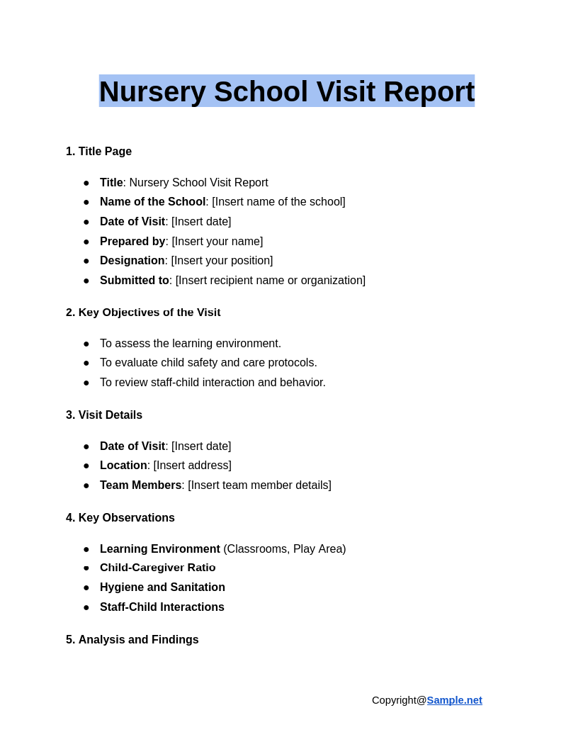 Nursery School Visit Report Google Docs 12 19 2024 04 21 PM