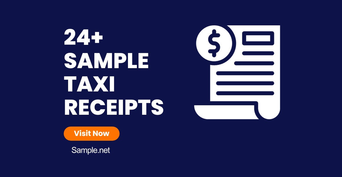 sample taxi receipts