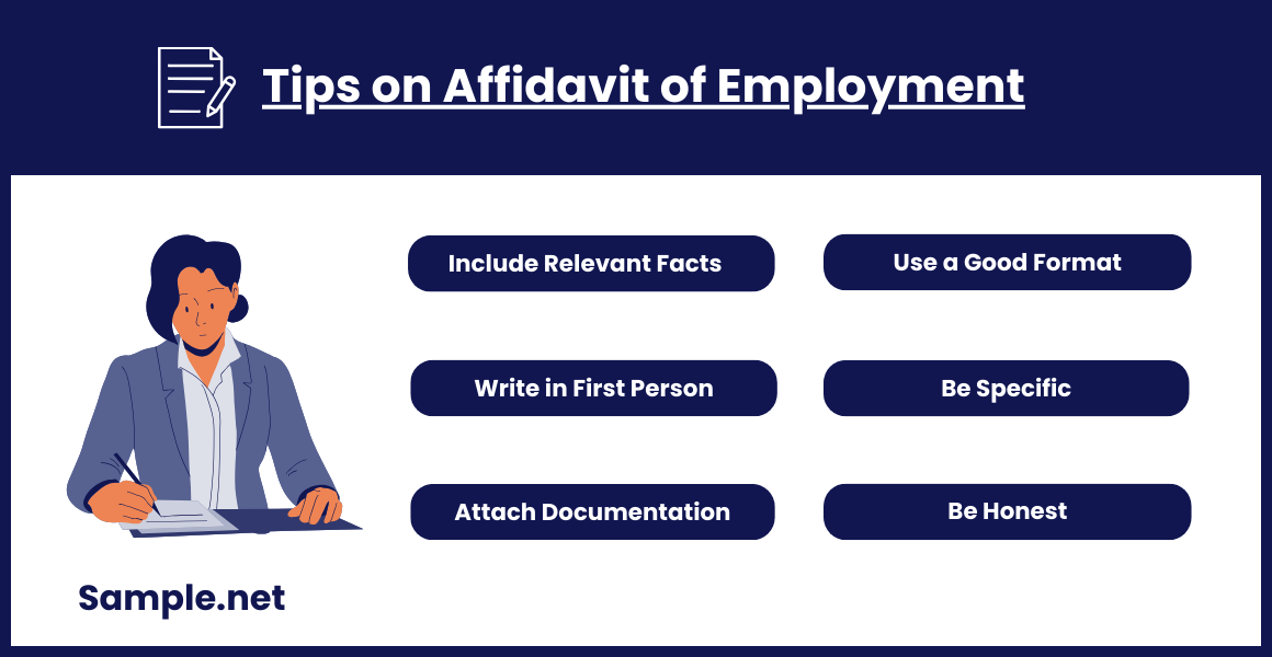 Tips on Affidavit of Employment