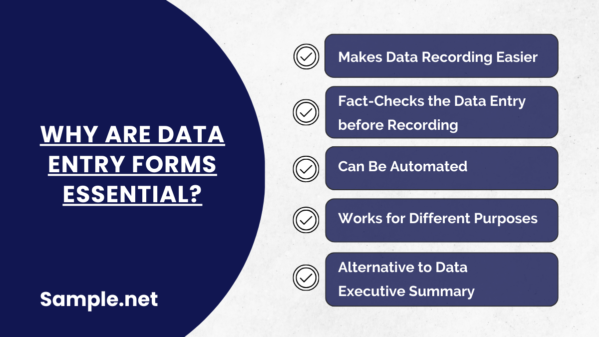 Why Are Data Entry Forms Essential