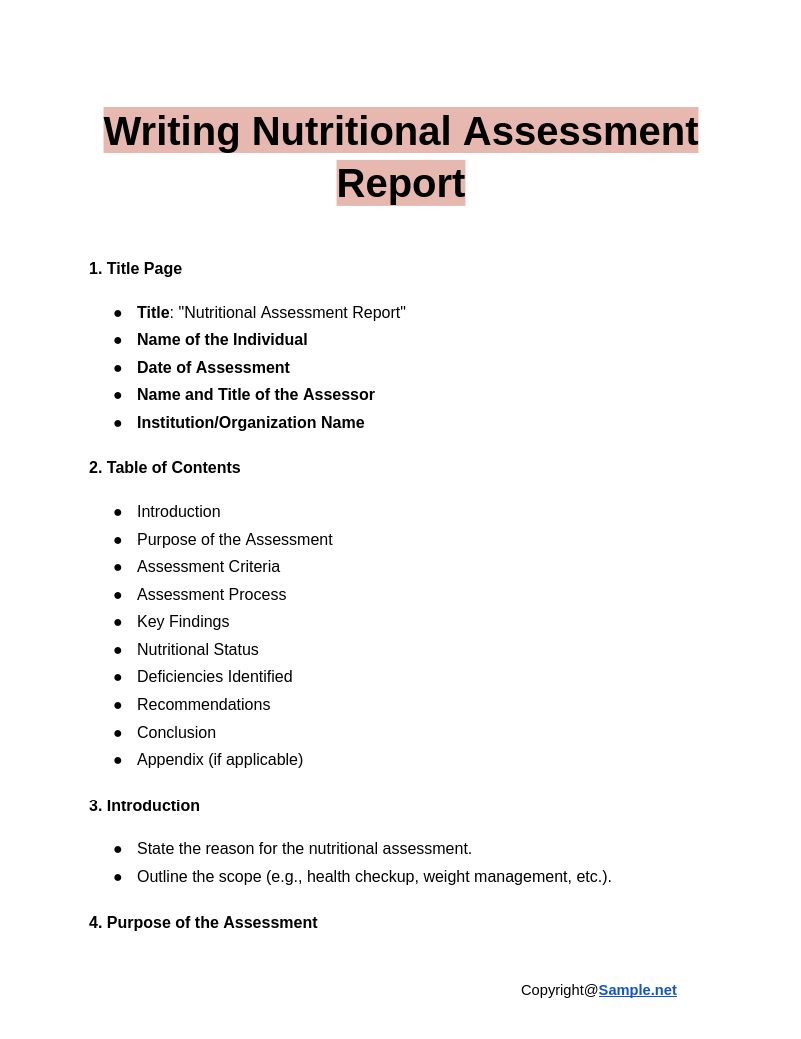 Writing Nutritional Assessment Report Google Docs 12 19 2024 04 23 PM