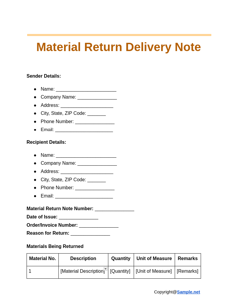 Material Return Delivery Note Google Docs 11 14 2024 04 59 PM