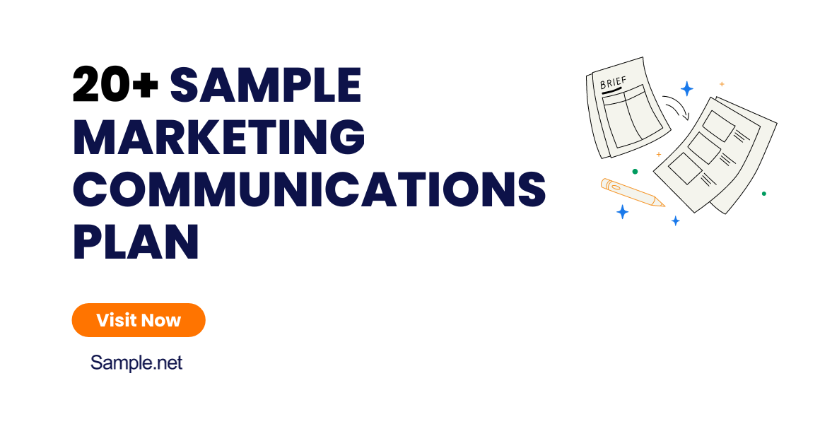 sample marketing communications plan