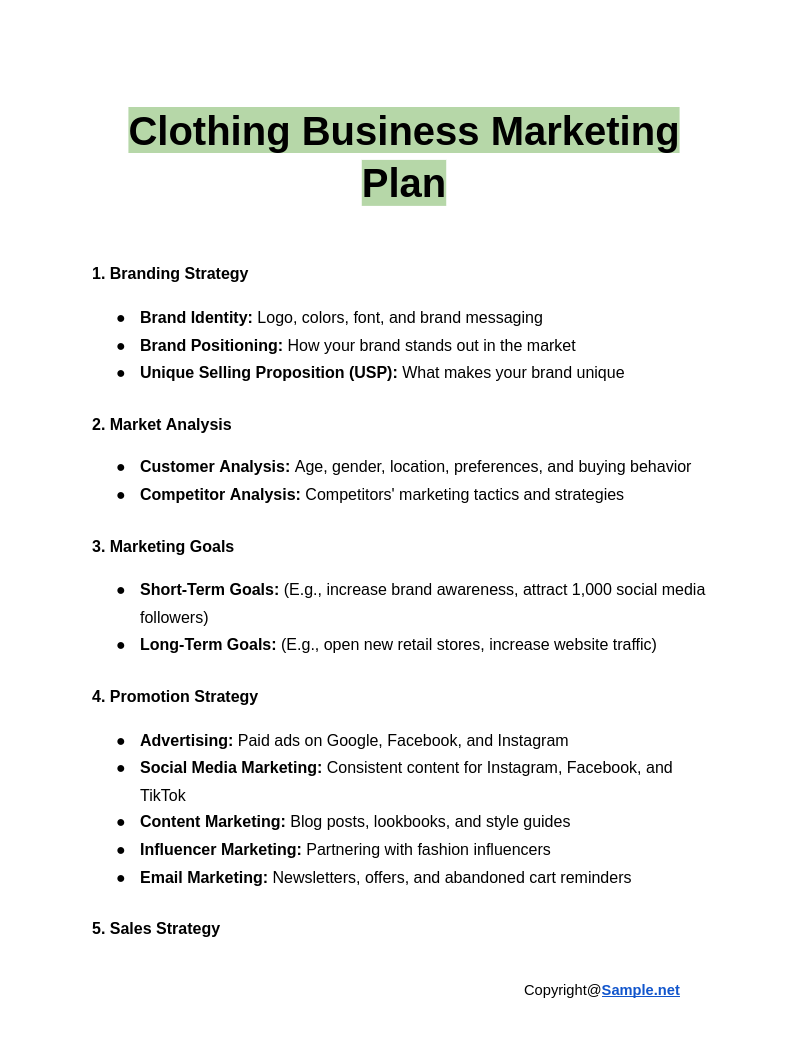 Clothing Business Marketing Plan Google Docs 12 19 2024 11 15 AM