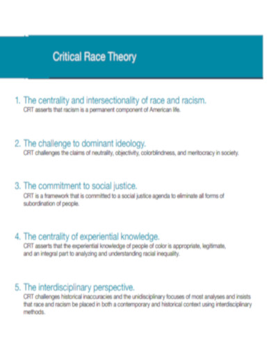 Critical Race Theory Tool Kit