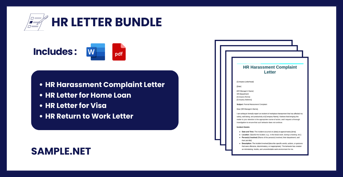 hr letter bundle