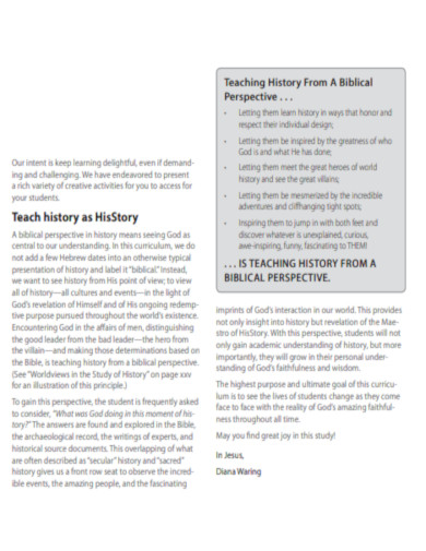 History Revealed Teacher Guide