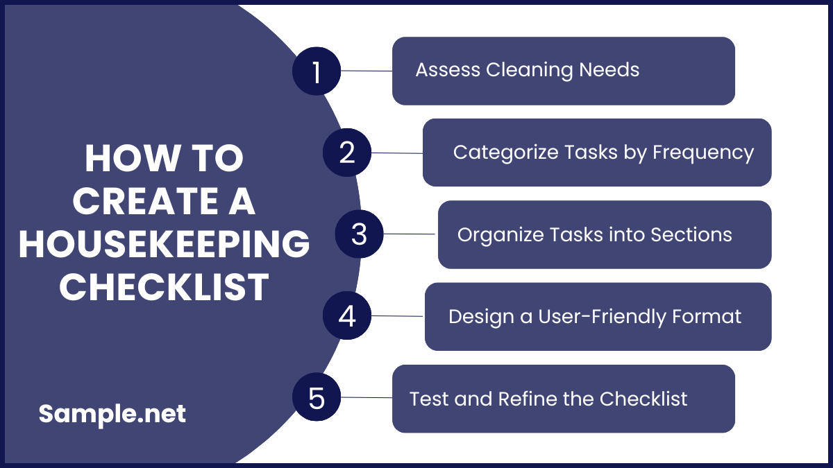 How to Create a Housekeeping Checklist