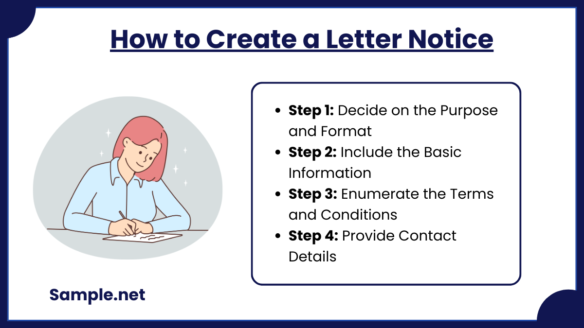 How to Create a Letter Notice