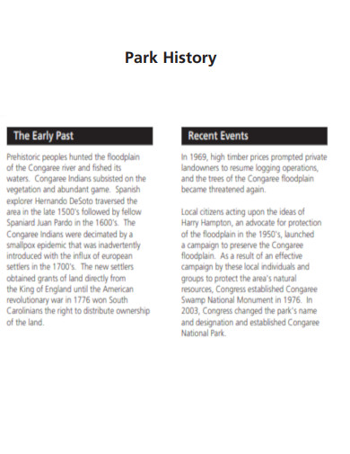 Park History