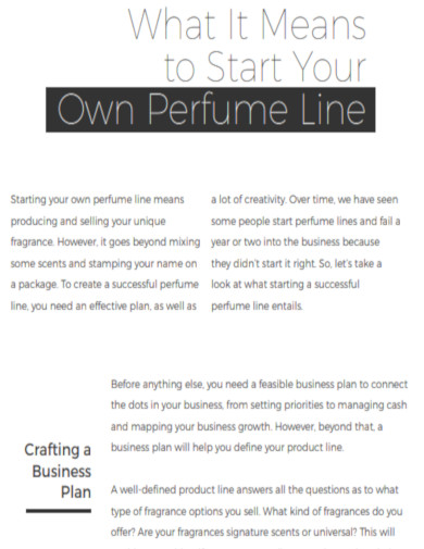 Perfume Line
