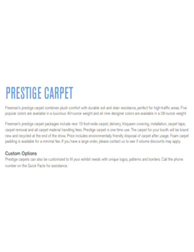 Prestige Carpet