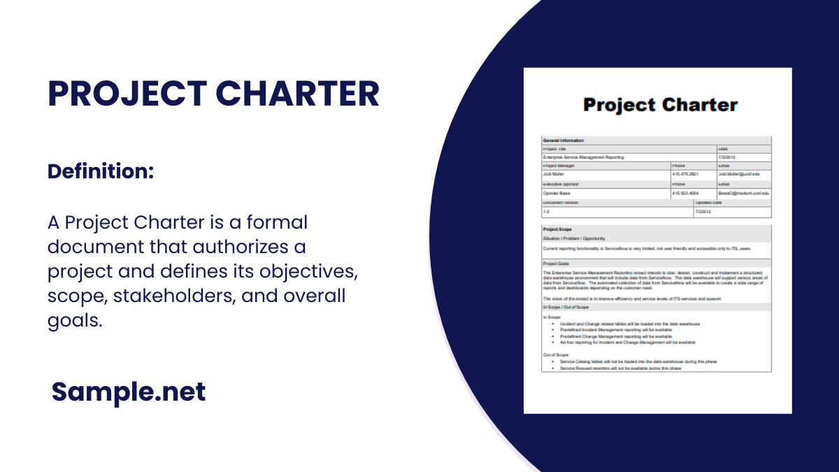 project charter