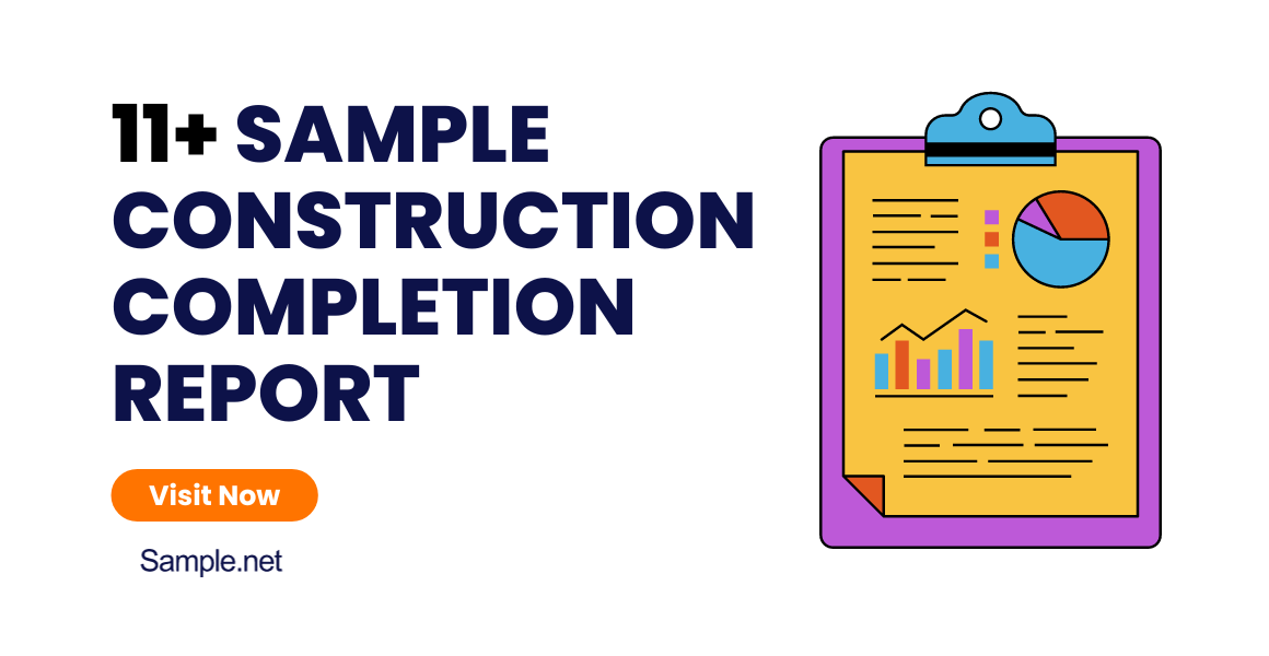sample construction completion report