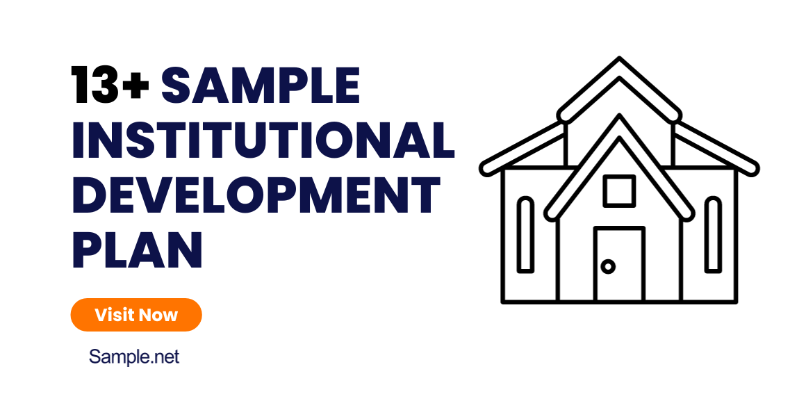 sample institutional development plan