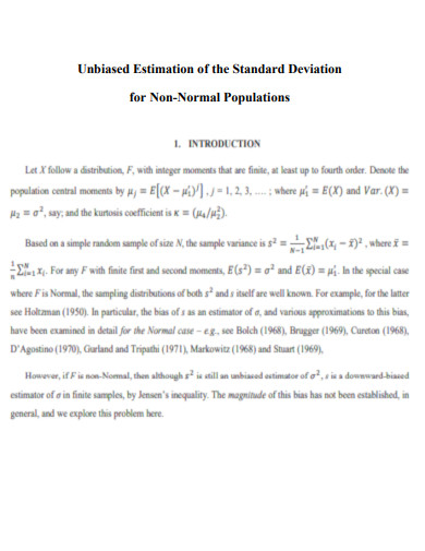 Unbiased Estimation of the Standard Deviation