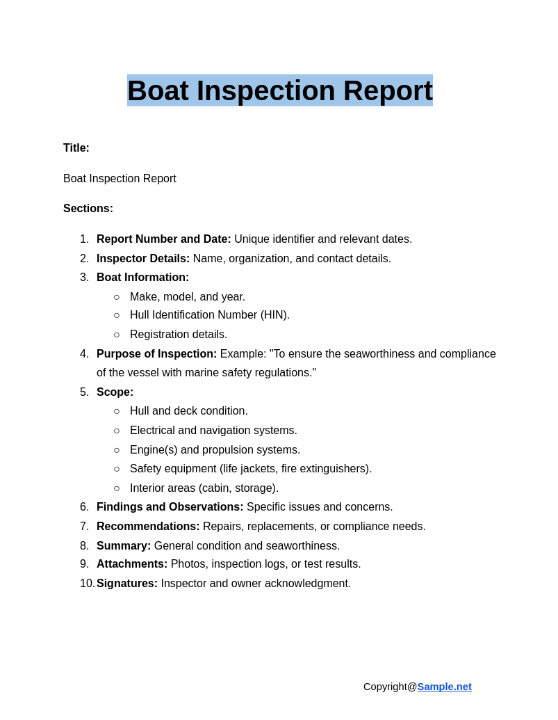 Boat Inspection Report Google Docs 01 15 2025 11 28 AM