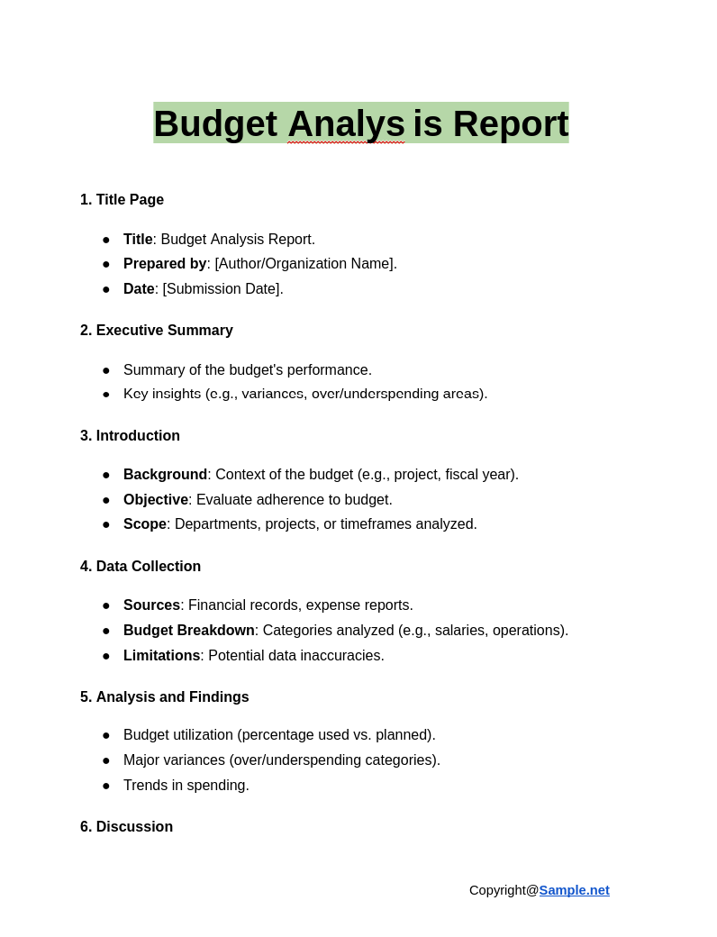 Budget Analysis Report Google Docs 01 15 2025 11 25 AM