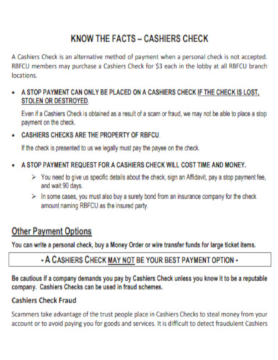 Annex F-ICQ (Cashier) Draft, PDF, Cheque