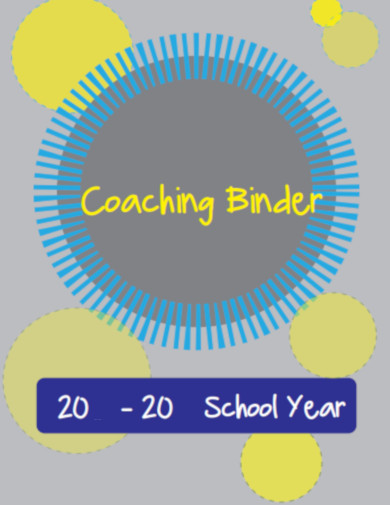 Coaching Binder Cover