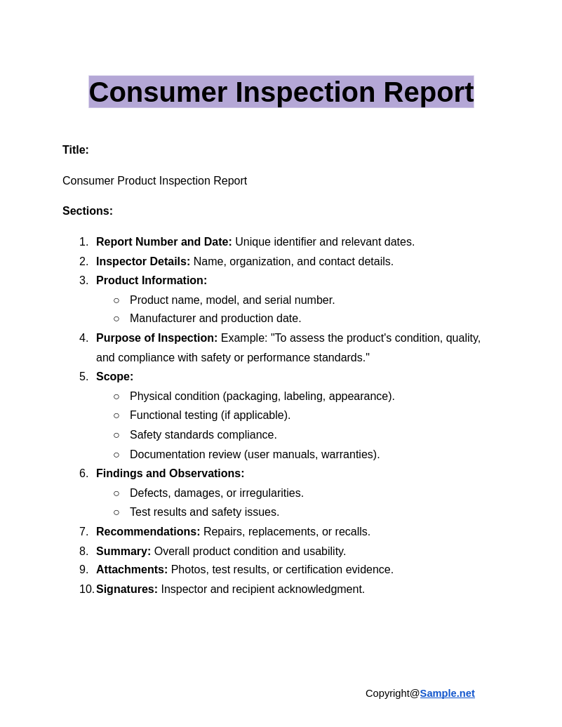 Consumer Inspection Report Google Docs 01 15 2025 11 28 AM