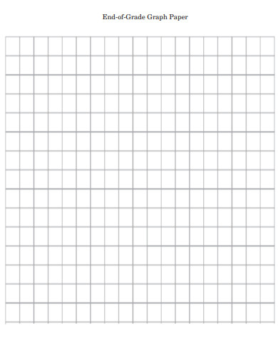 End of Grade Graph Paper 