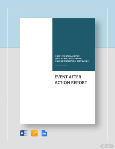 Event After Action Report Template