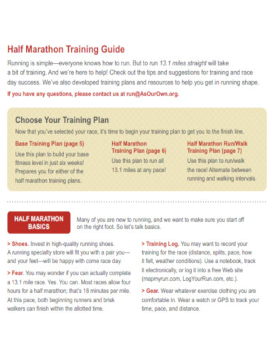 Half Marathon Training Guide with Tips
