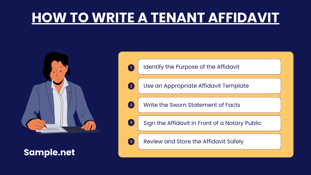 How to Write a Tenant Affidavit