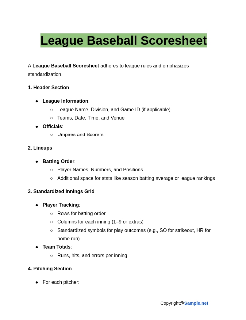 League Baseball Scoresheet Google Docs 12 30 2024 04 18 PM