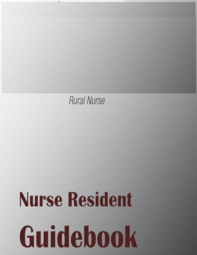 Nurse Resident Guidebook Binder Cover