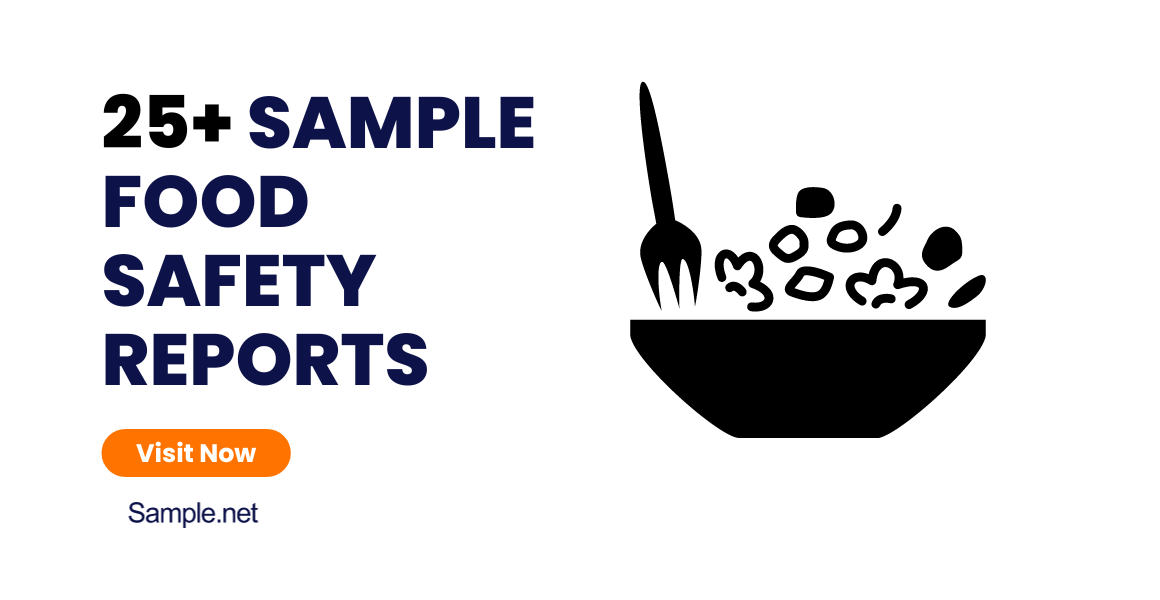 sample food safety reports