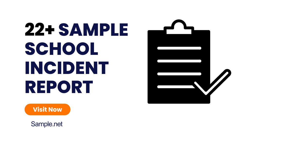 sample school incident report