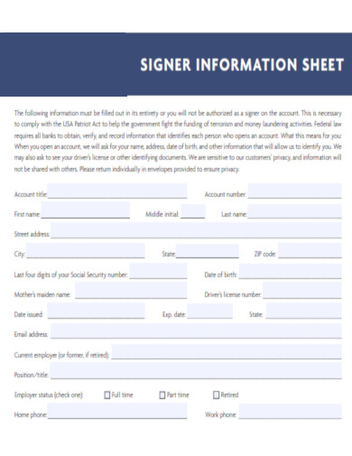 Signer Example