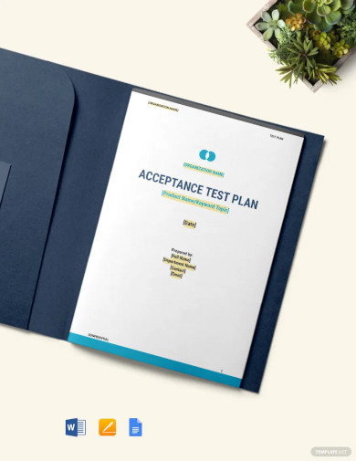 Acceptance Test Plan Template