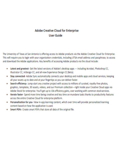 Adobe Creative Cloud User Guide