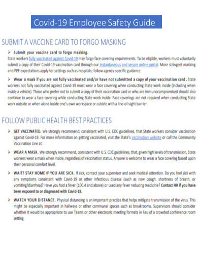 Basic Covid Vaccine Card