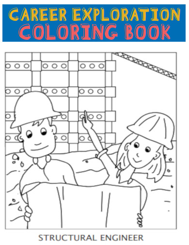 Career Color Book Pages