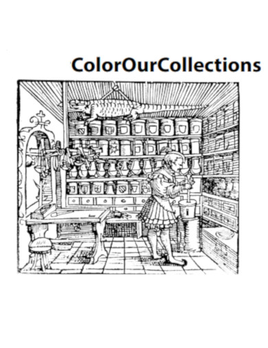 Collections Coloring Book Pages
