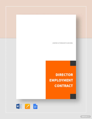 Director Employment Contract Template