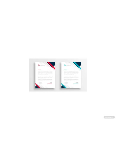 Free Blank Small Business Letterhead Template