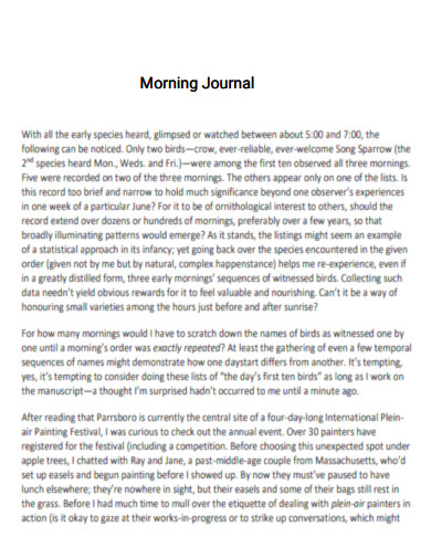 General Morning Journal