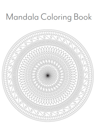 Mandala Coloring Book Pages